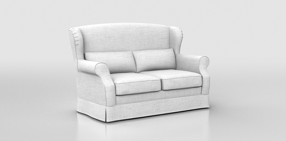 Marcaria - 2 seater small sofa